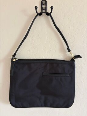 Target Black Shoulder Bag with Gold Accents